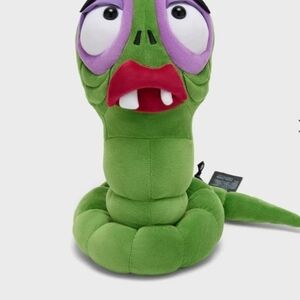 Green Cartoon Snake Plush Toy